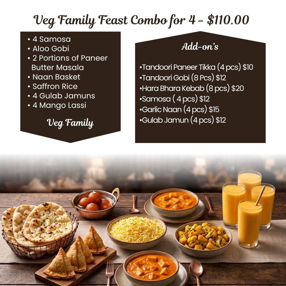 Veg Family Feast Combo for 4