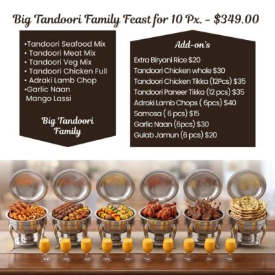 Big Tandoori Family Feast for 10 Px