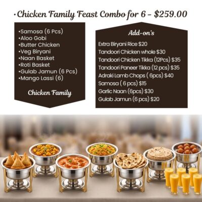 Chicken Family Feast Combo for 6