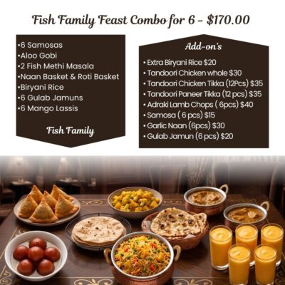Fish Family Feast Combo for 6