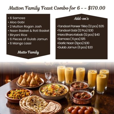 Mutton Family Feast Combo for 6