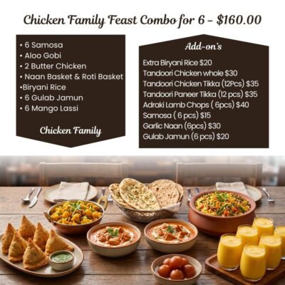 Chicken Family Feast Combo for 6