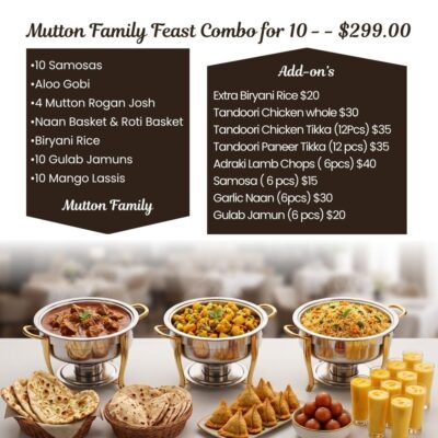 Mutton Family Feast Combo for 10